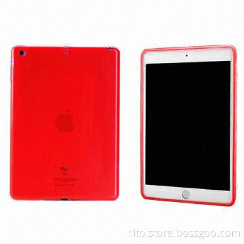 New Red Colored TPU Hard Cover for iPad Air